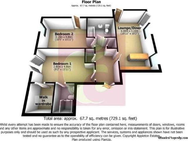House for rent in Croydon, Broad Green