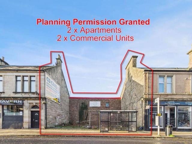 Land for sale in Larkhall, Scotland
