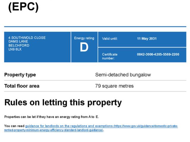 Bungalow for sale in Belleau, Lincolnshire