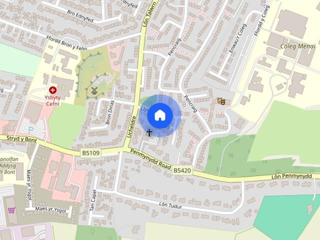 House for rent in Llangefni, Wales