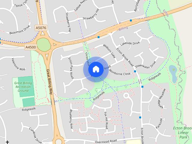 House for rent in Great Billing, Little Billing