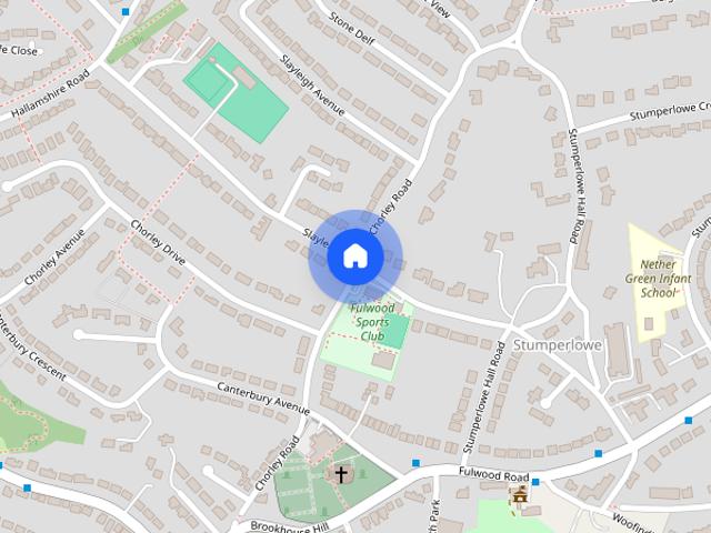 House for rent in Stumperlowe, Fulwood