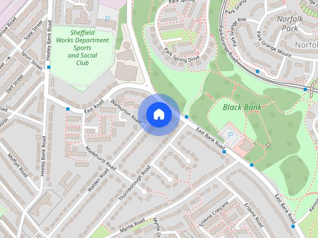 House for rent in Upper Heeley, Heeley