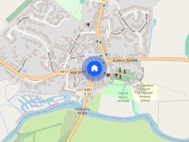 House for rent in Lechlade, Fossebridge