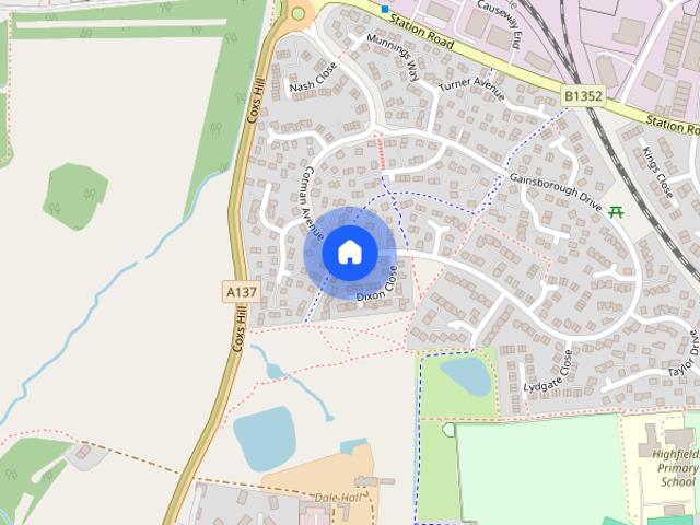 House for rent in Lawford, Dale Hill
