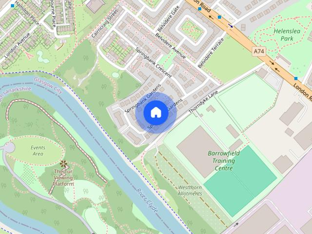 House for rent in Lilybank, Glasgow