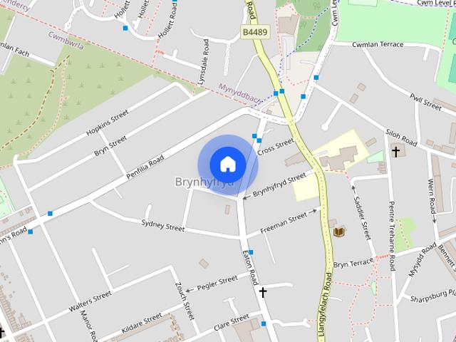 House for rent in Cwmbwrla, Nangreaves