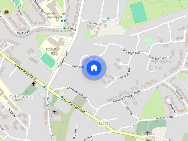 House for rent in Dafen, Wales