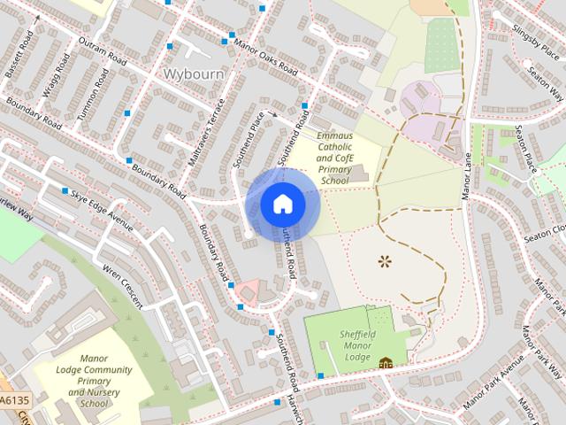House for rent in Wybourn, South Yorkshire