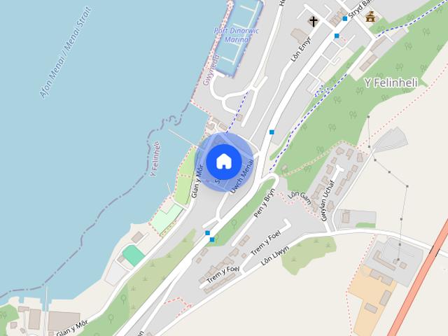 House for rent in Y Felinheli, Wales