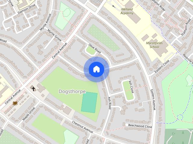 House for rent in Dogsthorpe, Peterborough