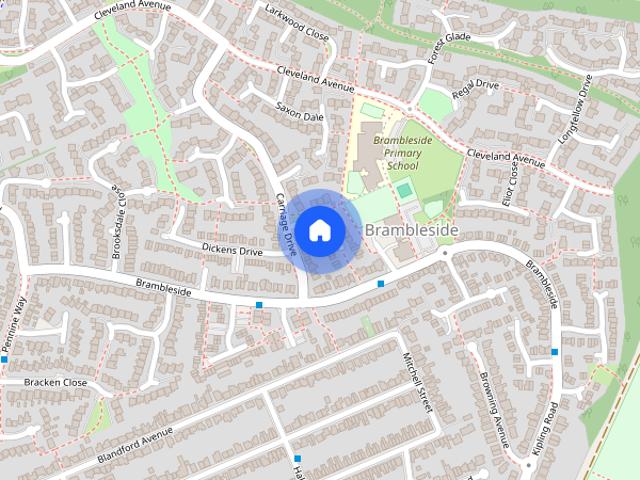 House for rent in Brambleside, Kettering