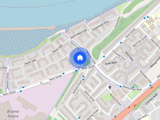 Townhouse for rent in Tyne And Wear