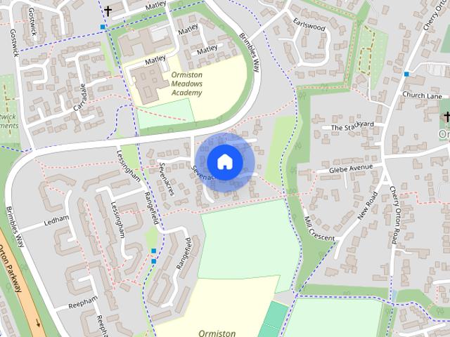 House for rent in Ortongate Centre, Peterborough