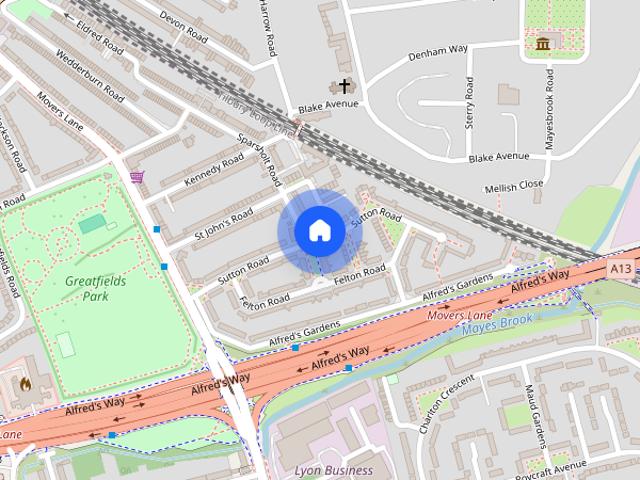 House for rent in Thames View, Greater London