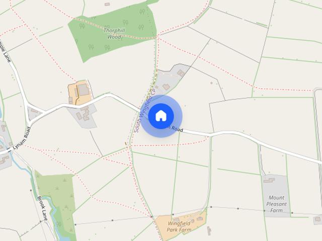 House for rent in Fritchley, Amber Valley