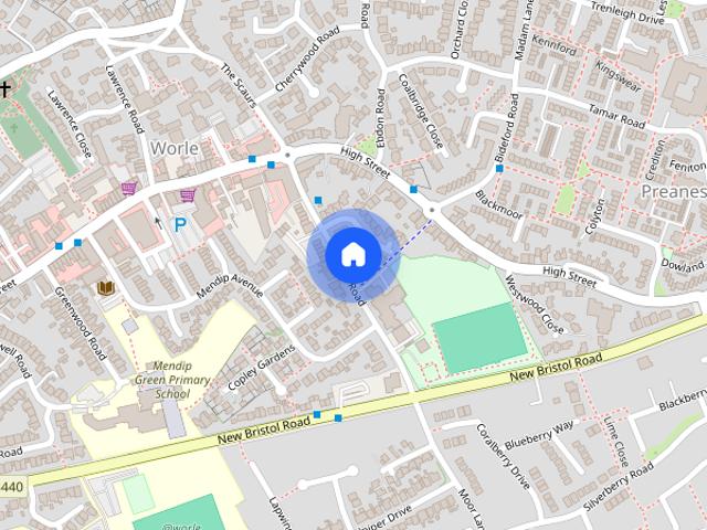 House for rent in Worle, Weston-super-mare