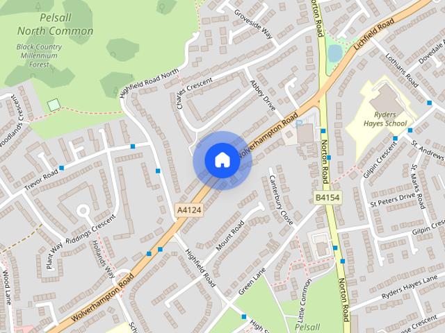 House for rent in Pelsall, West Midlands