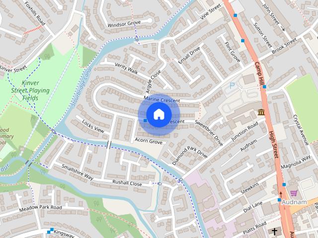 House for rent in Audnam, Wordsley