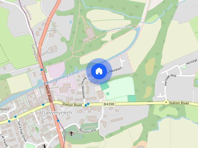 House for rent in Llanymynech, Shropshire
