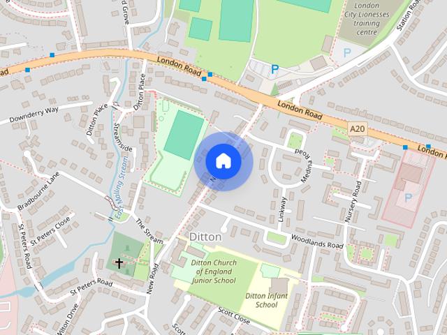 House for rent in Ditton, Tonbridge and Malling