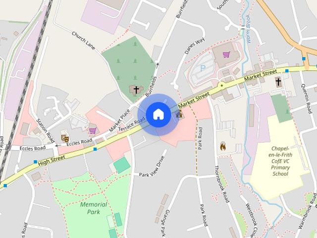 House for rent in Wash, Charlesworth