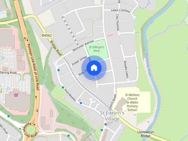 House for rent in St Edeyrn's Village, Cardiff