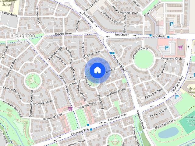 Apartment for rent in Broughton Gate, Monkston Park