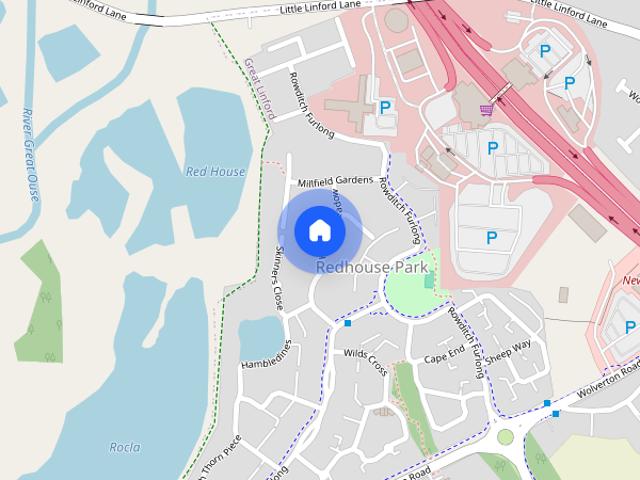 Apartment for rent in Redhouse Park, Milton Keynes