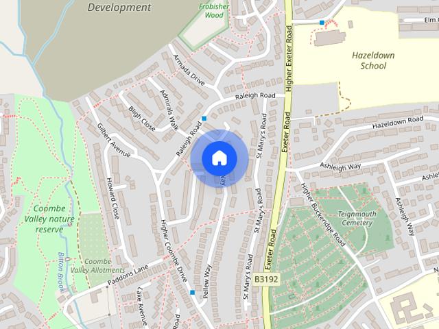 House for rent in Holcombe Down, Bridford