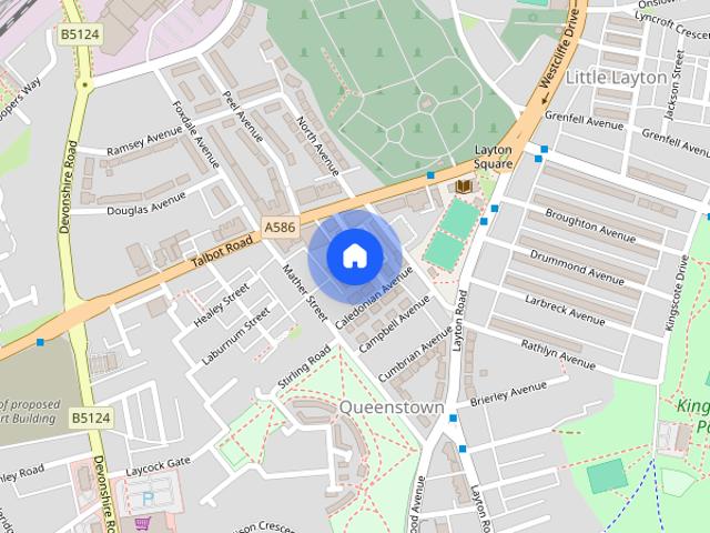 House for rent in Queenstown, Blackpool