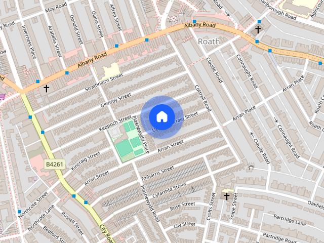 House for rent in Plasnewydd, Falcon Lodge