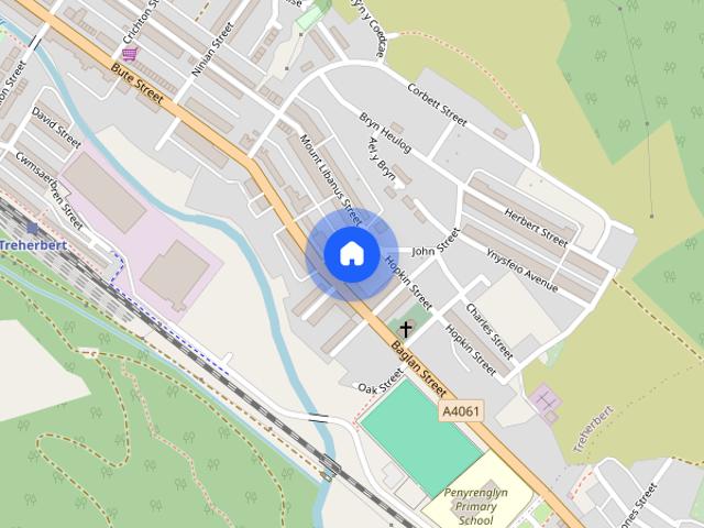 Townhouse for rent in Treherbert