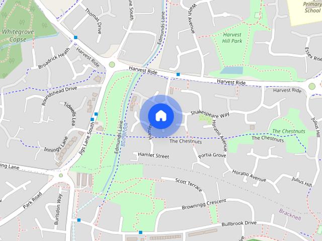 Townhouse for rent in Newell Green