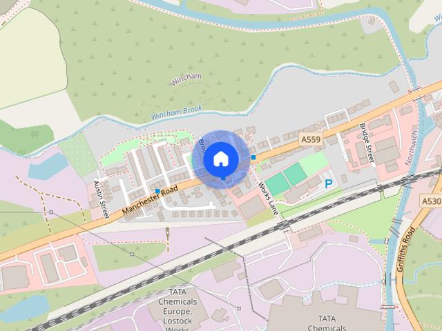 Townhouse for rent in Witton, Leftwich