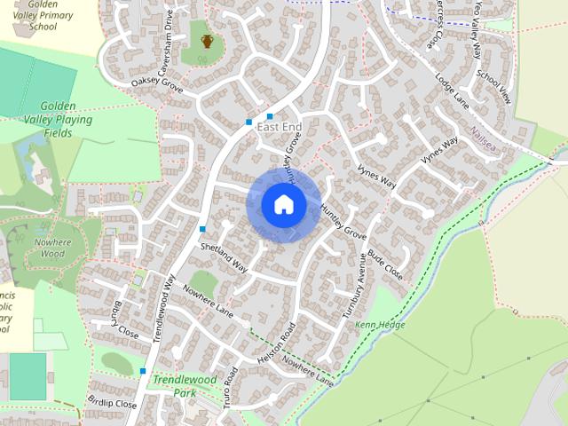 Townhouse for rent in Nailsea, North Somerset