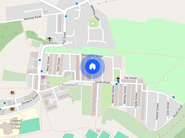Townhouse for rent in Chopwell, Gateshead