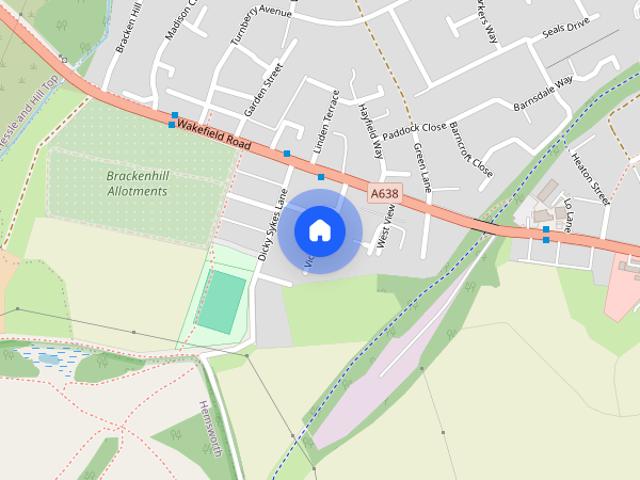 Townhouse for rent in Ackworth Moor Top, West Yorkshire