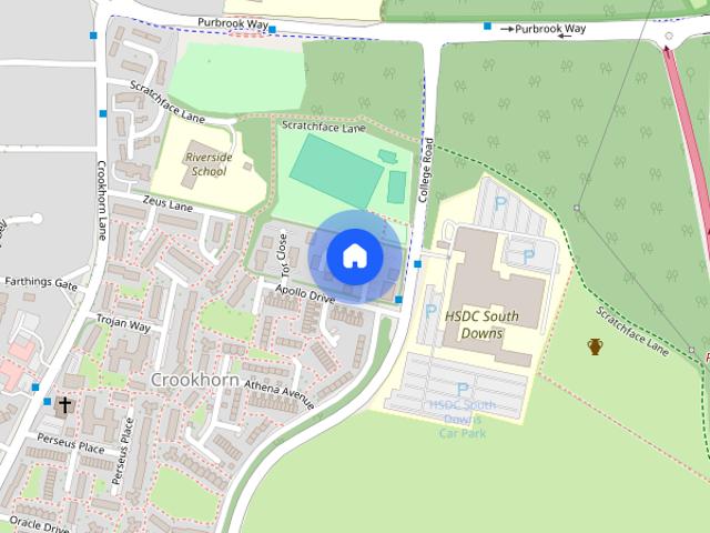 Townhouse for rent in Crookhorn, Havant