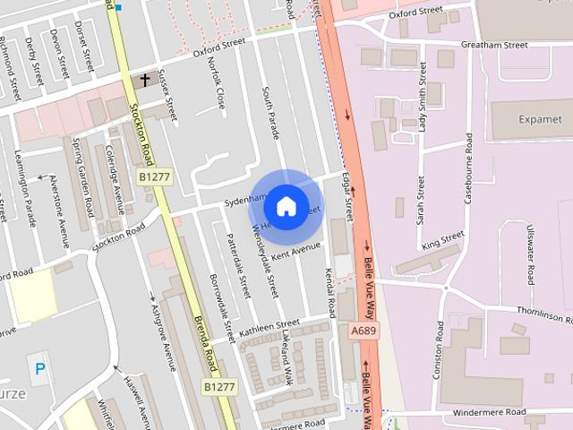 Townhouse for rent in Stranton, Brierton