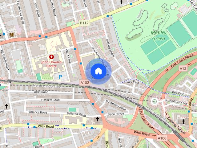 Townhouse for rent in London Borough of Hackney, Greater London
