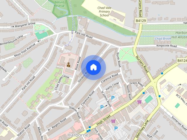 Townhouse for rent in Harborne, West Midlands