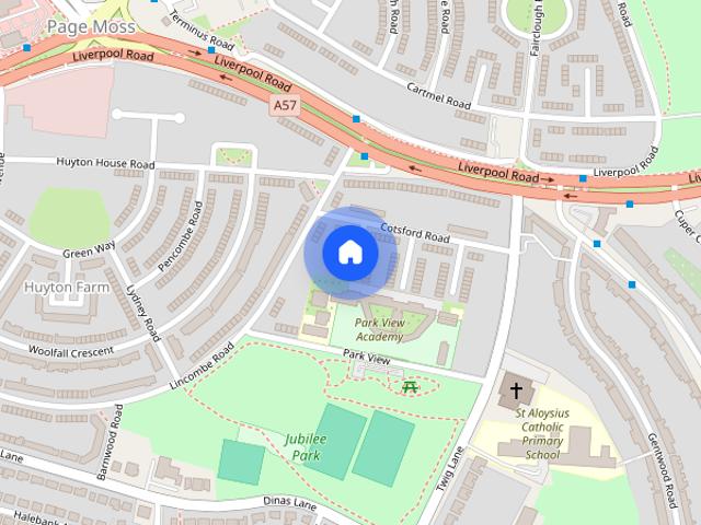 Townhouse for rent in Page Moss, Huyton