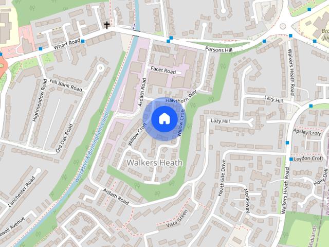 Townhouse for rent in Kings Norton, West Midlands