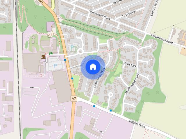 Townhouse for rent in Gowkshill, Newtongrange