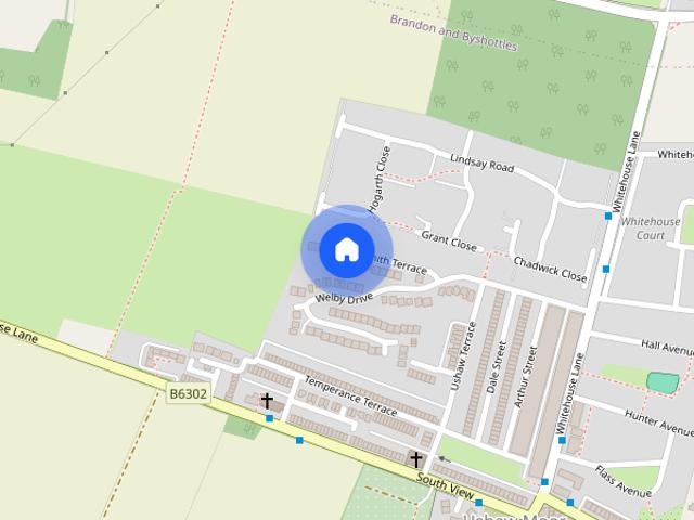 Townhouse for rent in Ushaw Moor
