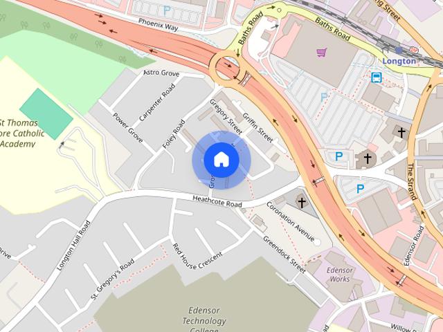 House for rent in Longton, Stoke-on-Trent