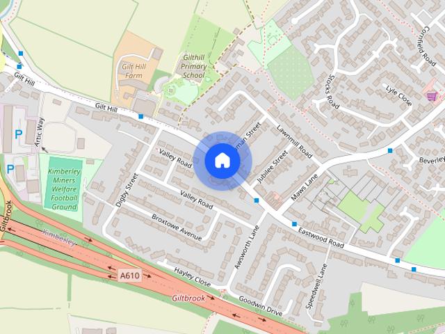 Townhouse for rent in Swingate, Attenborough