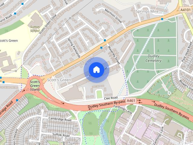 Townhouse for rent in Scott's Green, Brierley Hill