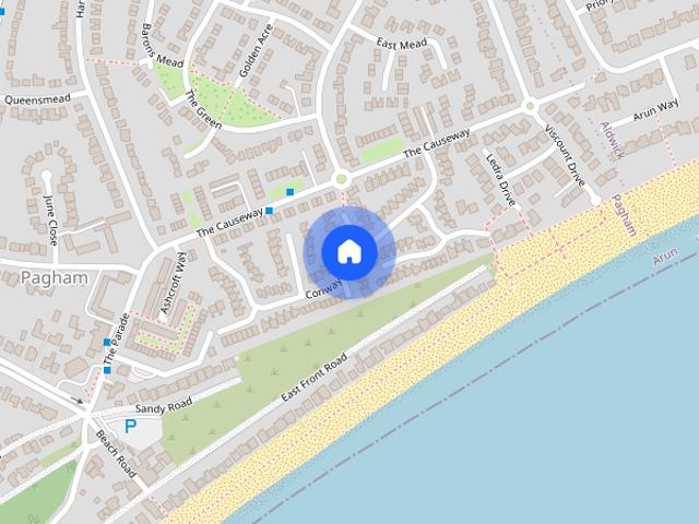 Townhouse for rent in Clapham, West Sussex
